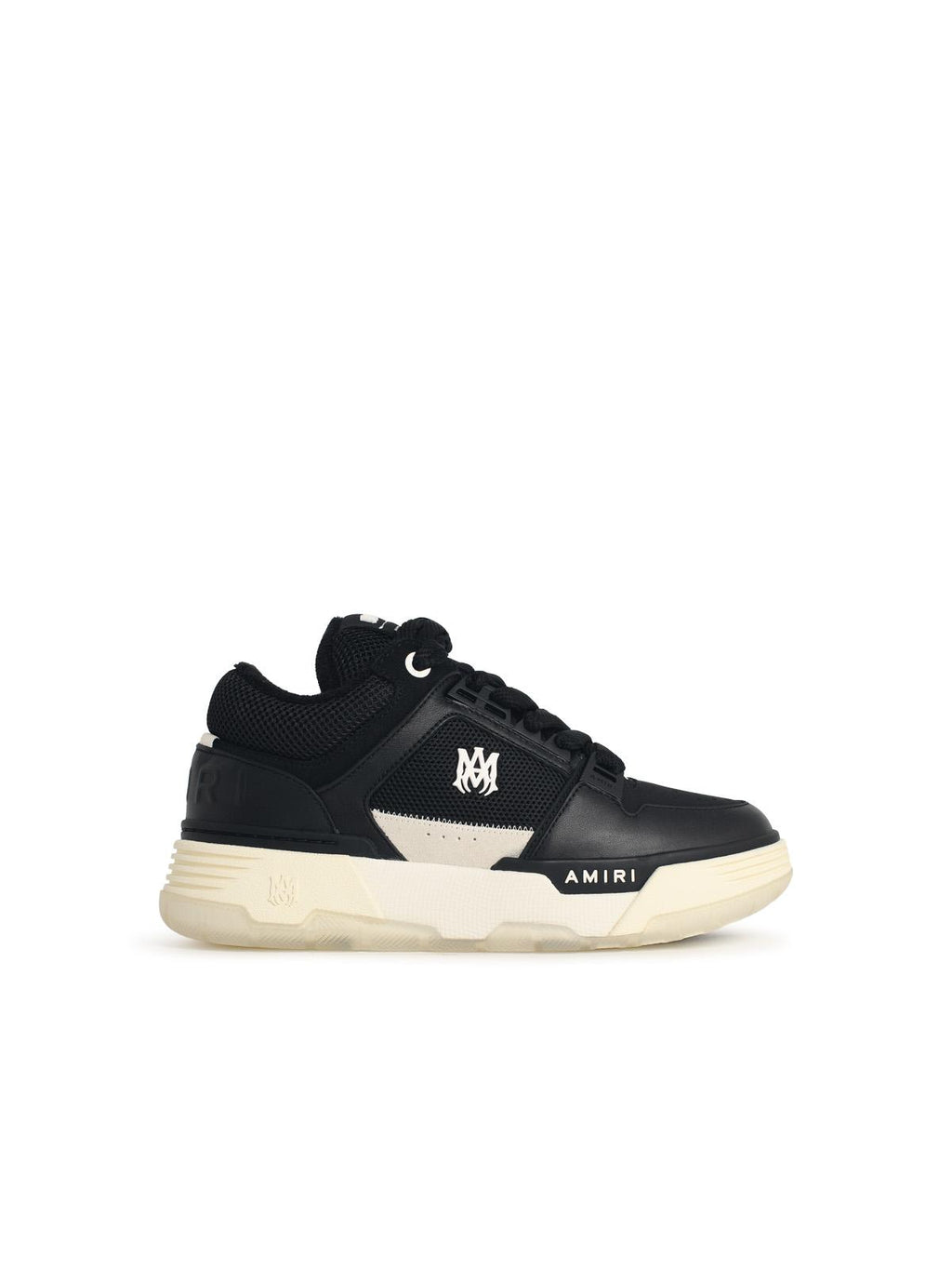 Amiri 'Ma 1' Black Lear Sneakers