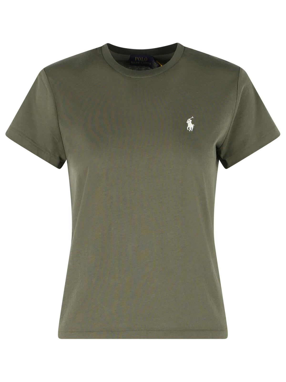 Polo Ralph Lauren Green Cotton T Shirt