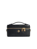 Tory Burch 'Charlie Matelassé' Mini Beige Lear Beauty Case