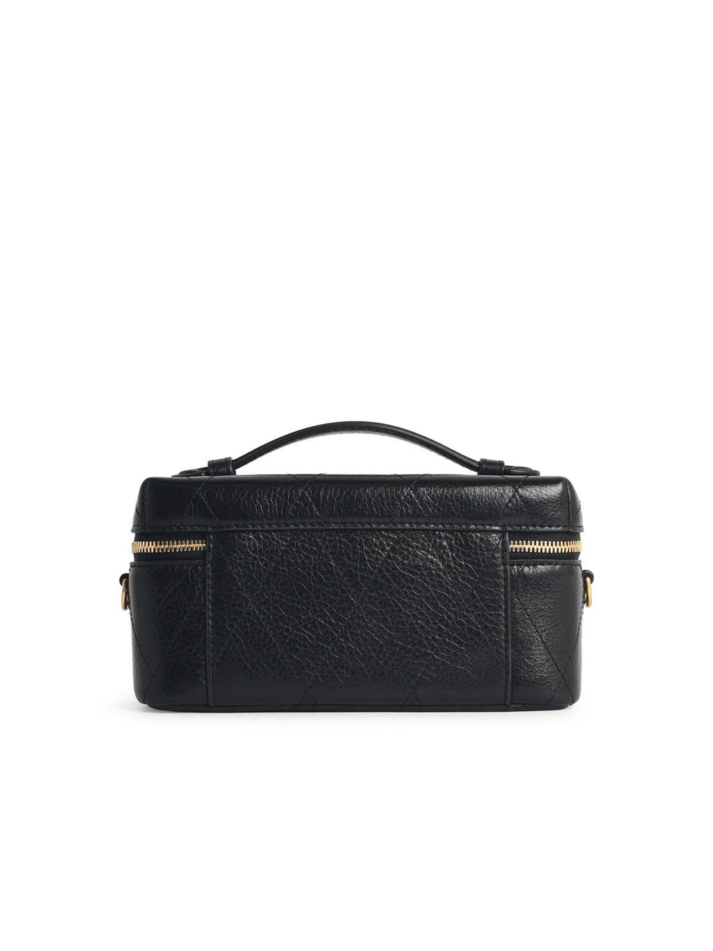 Tory Burch 'Charlie Matelassé' Mini Beige Lear Beauty Case