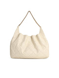 Tory Burch 'Shopping Fleming Grande' Light Cream Nappa Lear Bag