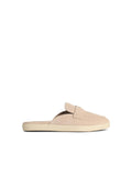 Tory Burch 'Ballet Sport' Ivory Lear Mules