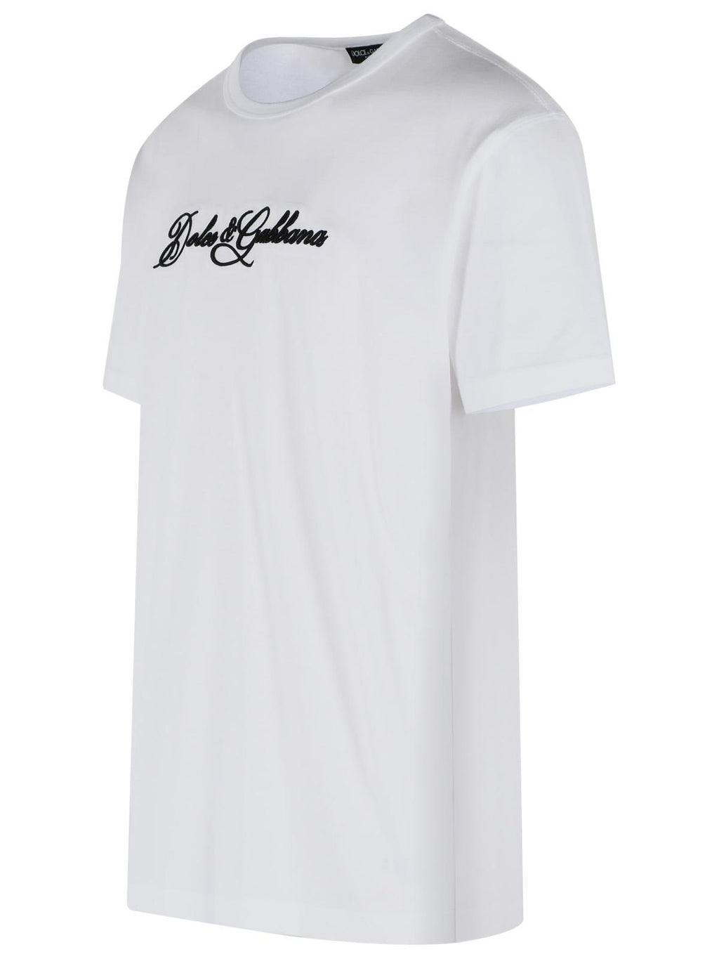 Dolce & Gabbana White Cotton T Shirt