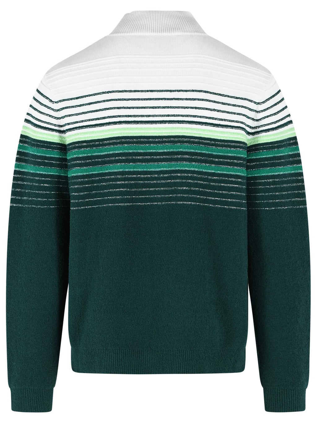 Casablanca Green Cotton Blend Sporty Jacket With Zip