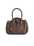 Marni Small 'Tulipea' Brown Lear Bag