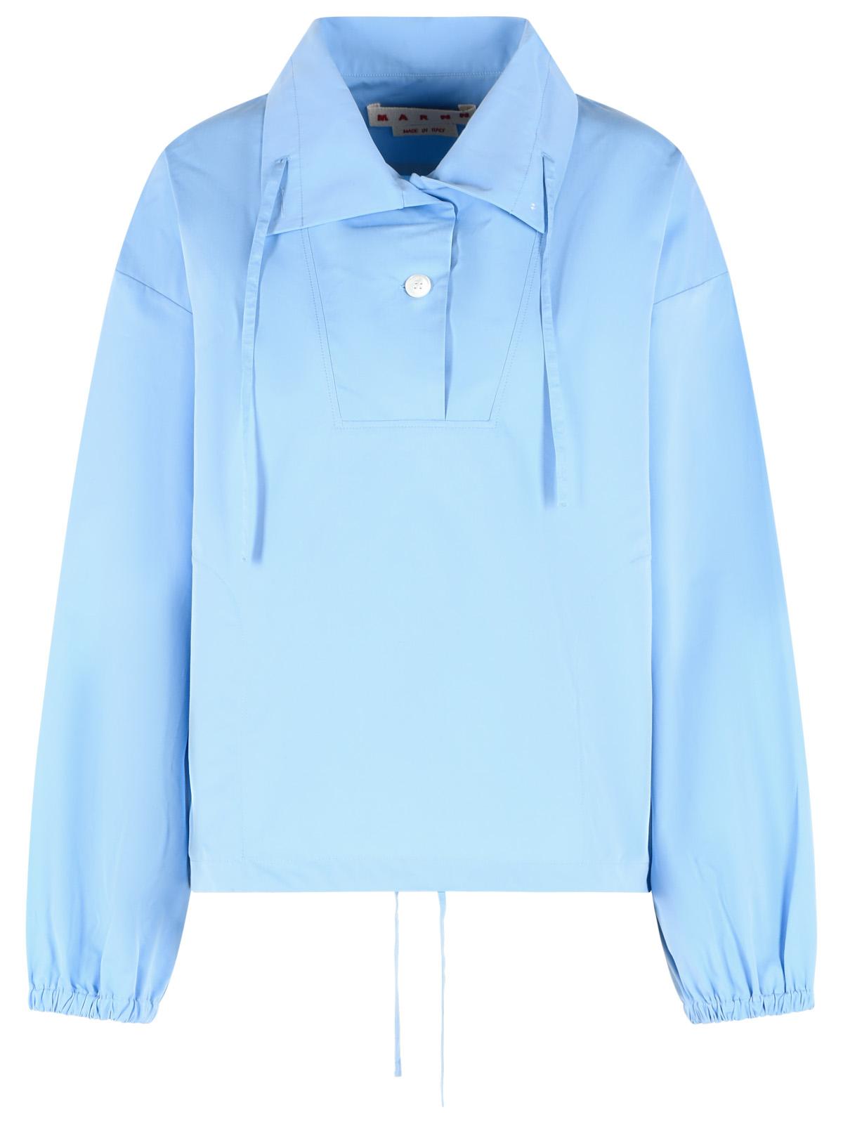 Marni Light Blue Cotton Shirt