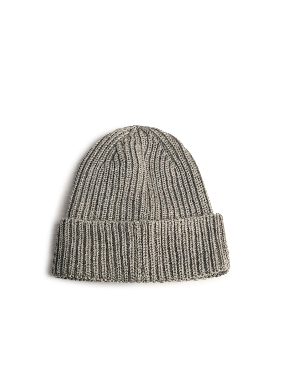 C.P. Company 'Goggle' Beige Wool Beanie