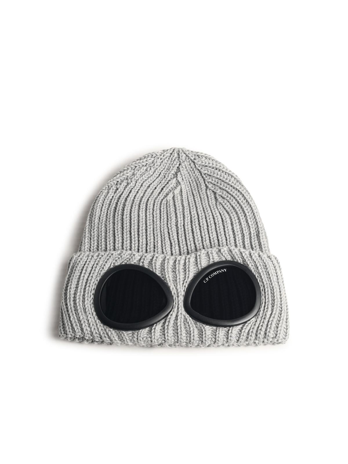 C.P. Company Grey Wool Beanie
