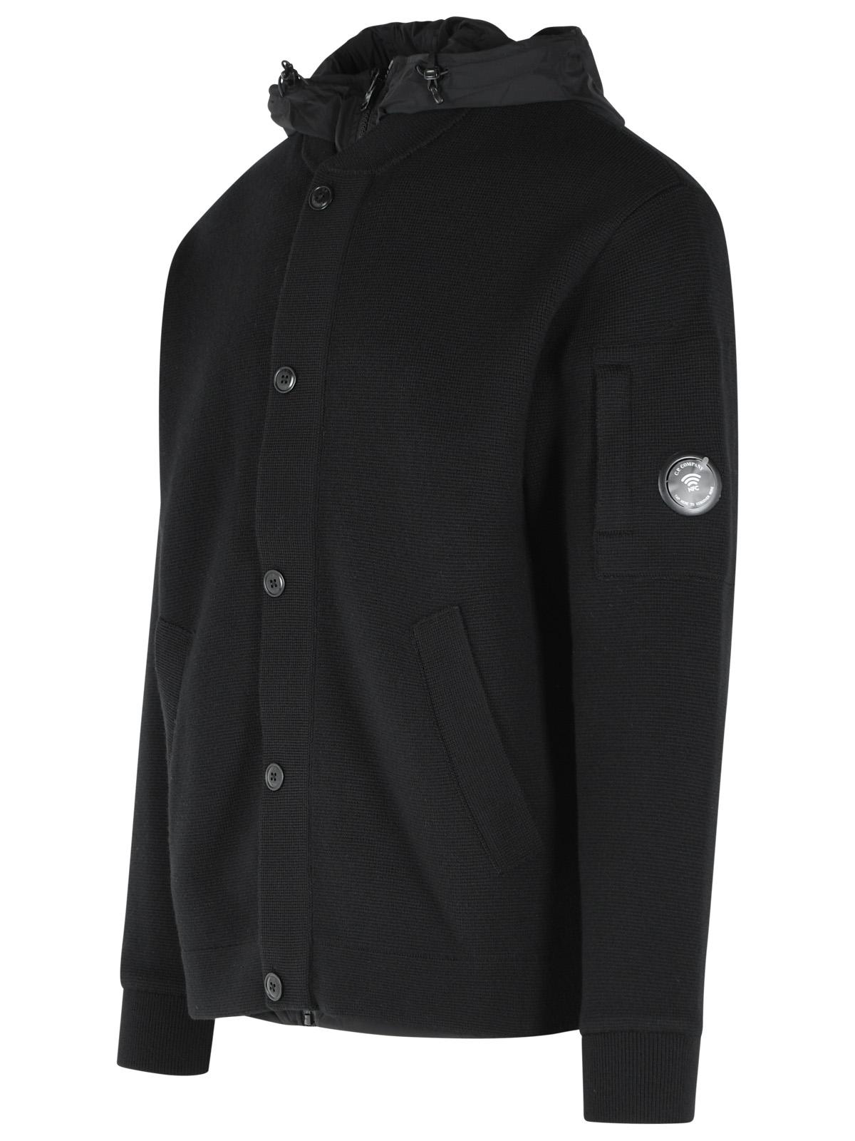 C.P. Company Reversible Black Wool Jacket