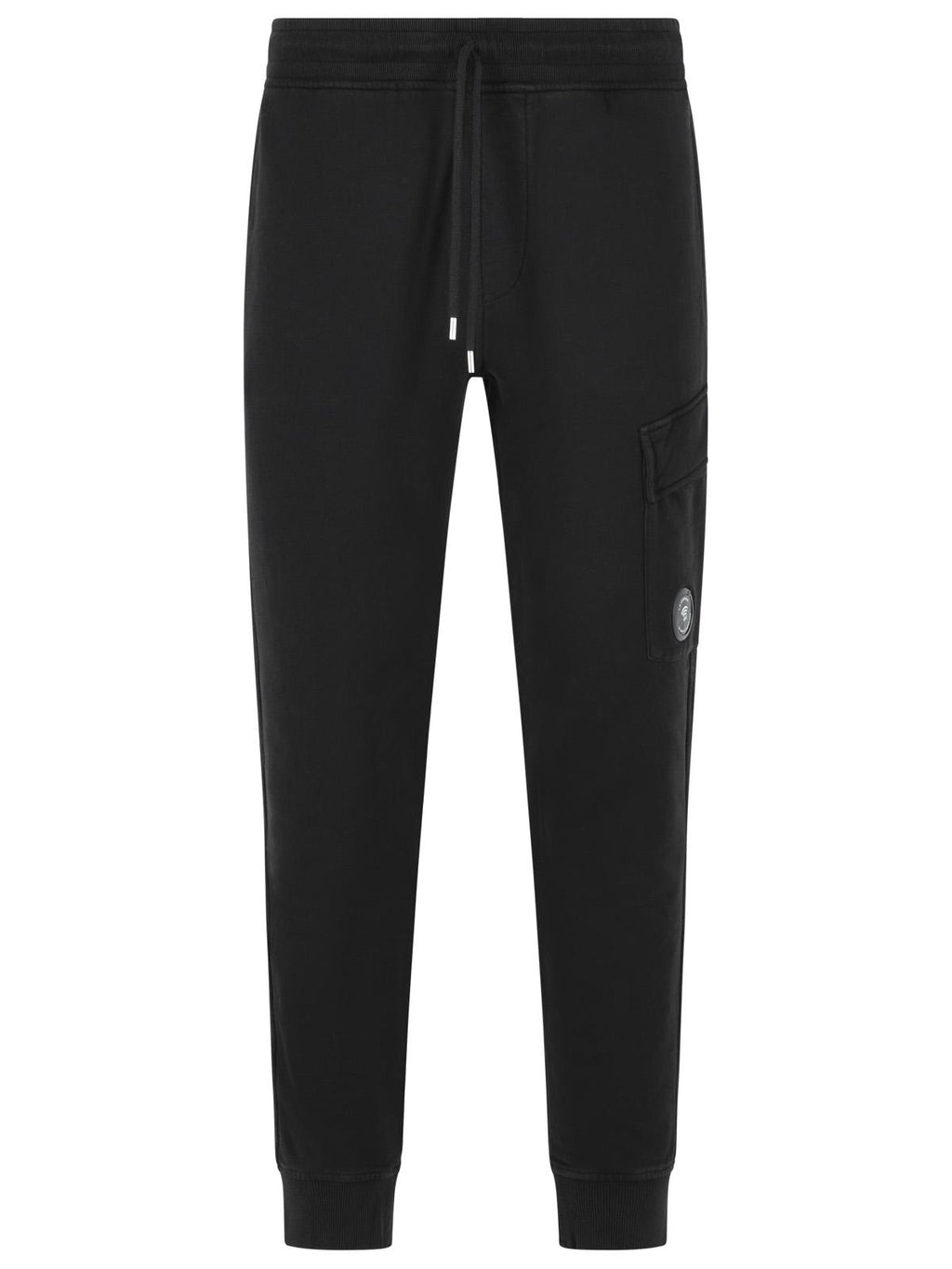 C.P. Company Cargo 'Jogger' Black Cotton Pants