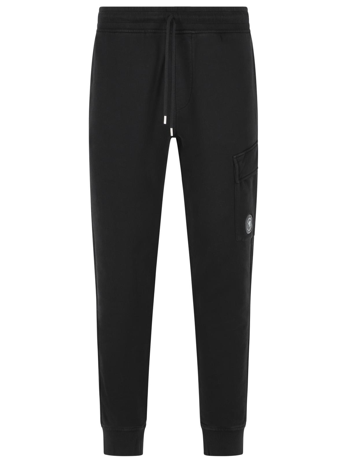 C.P. Company Cargo 'Jogger' Black Cotton Pants