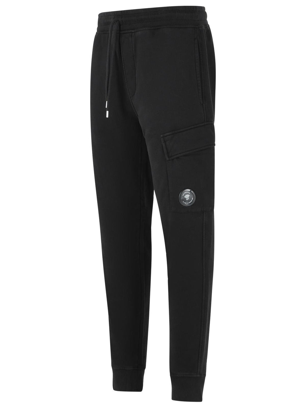 C.P. Company Cargo 'Jogger' Black Cotton Pants