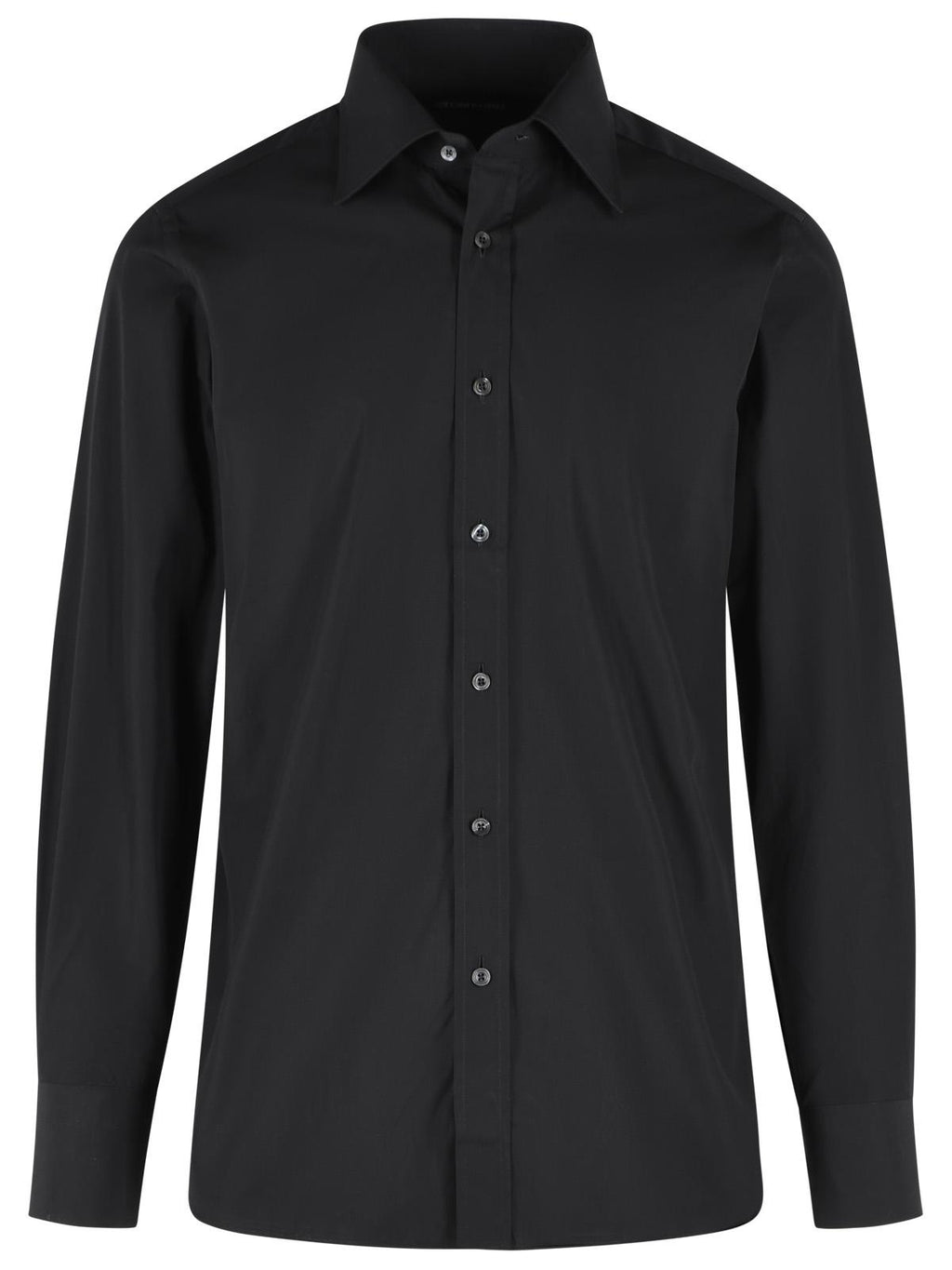Tom Ford 'Slim' Black Cotton Shirt