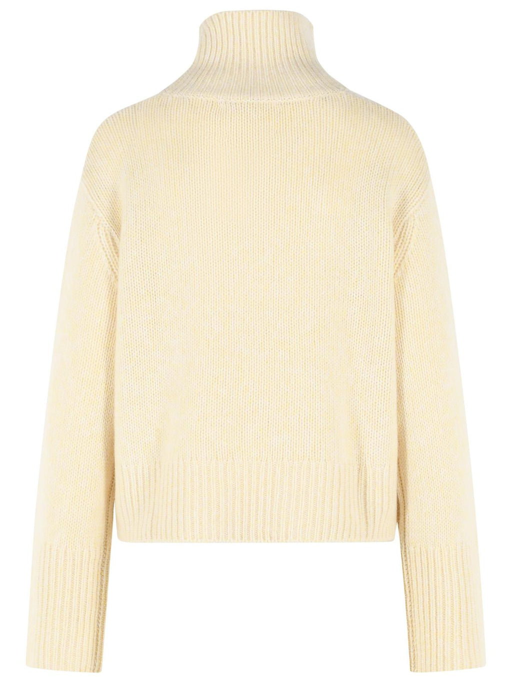 Lisa Yang 'Femi' Yellow Cashmere Turtleneck Sweater