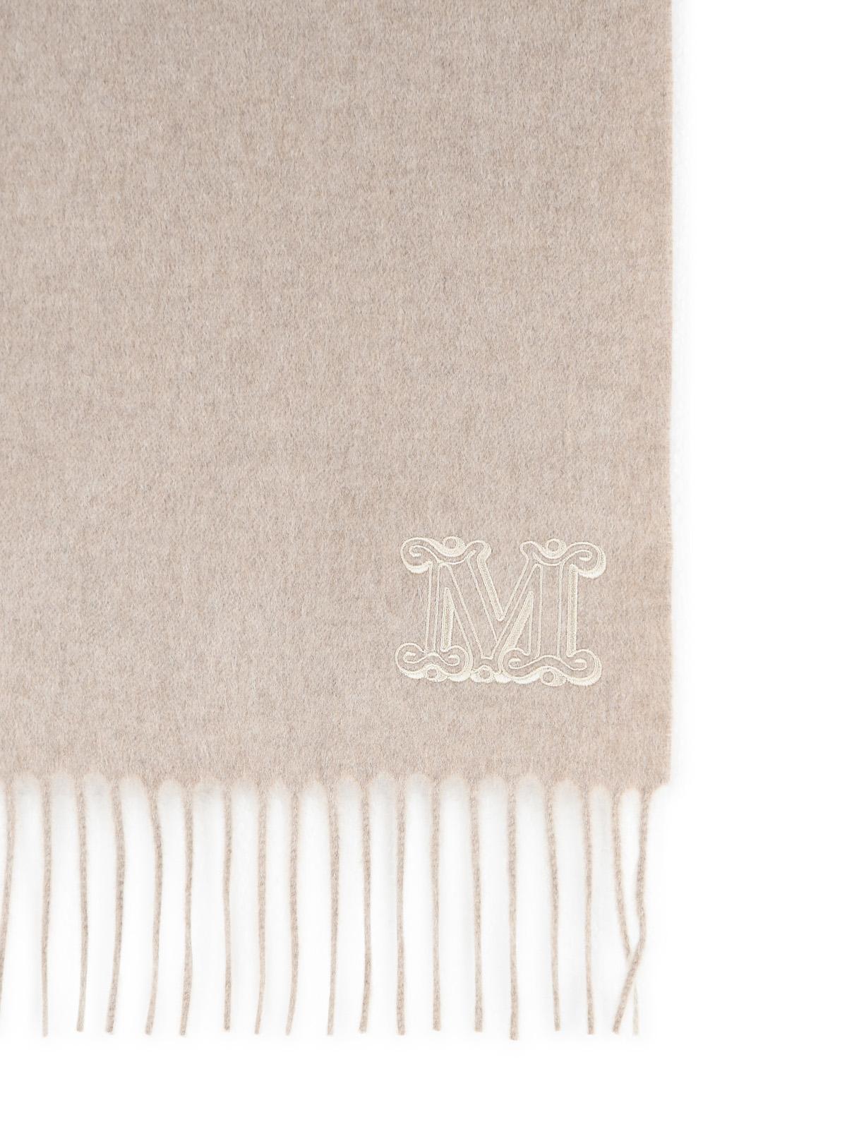 Max Mara 'Wsdalia' Beige Cashmere Stole