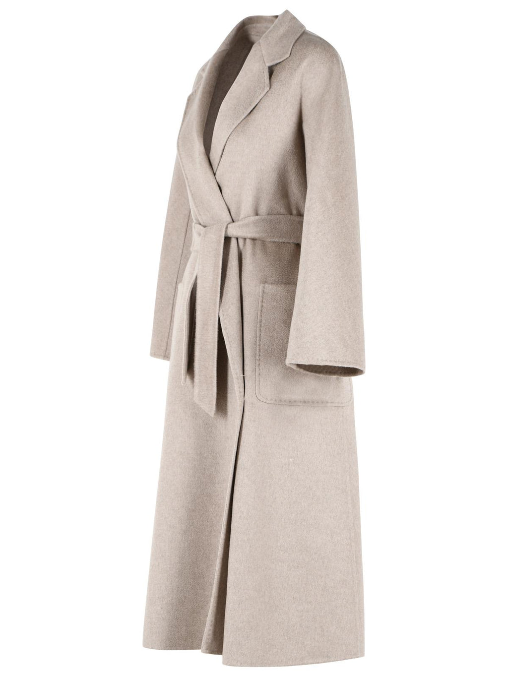 Max Mara 'Icon Ludmilla' Sand Beige Cashmere Coat