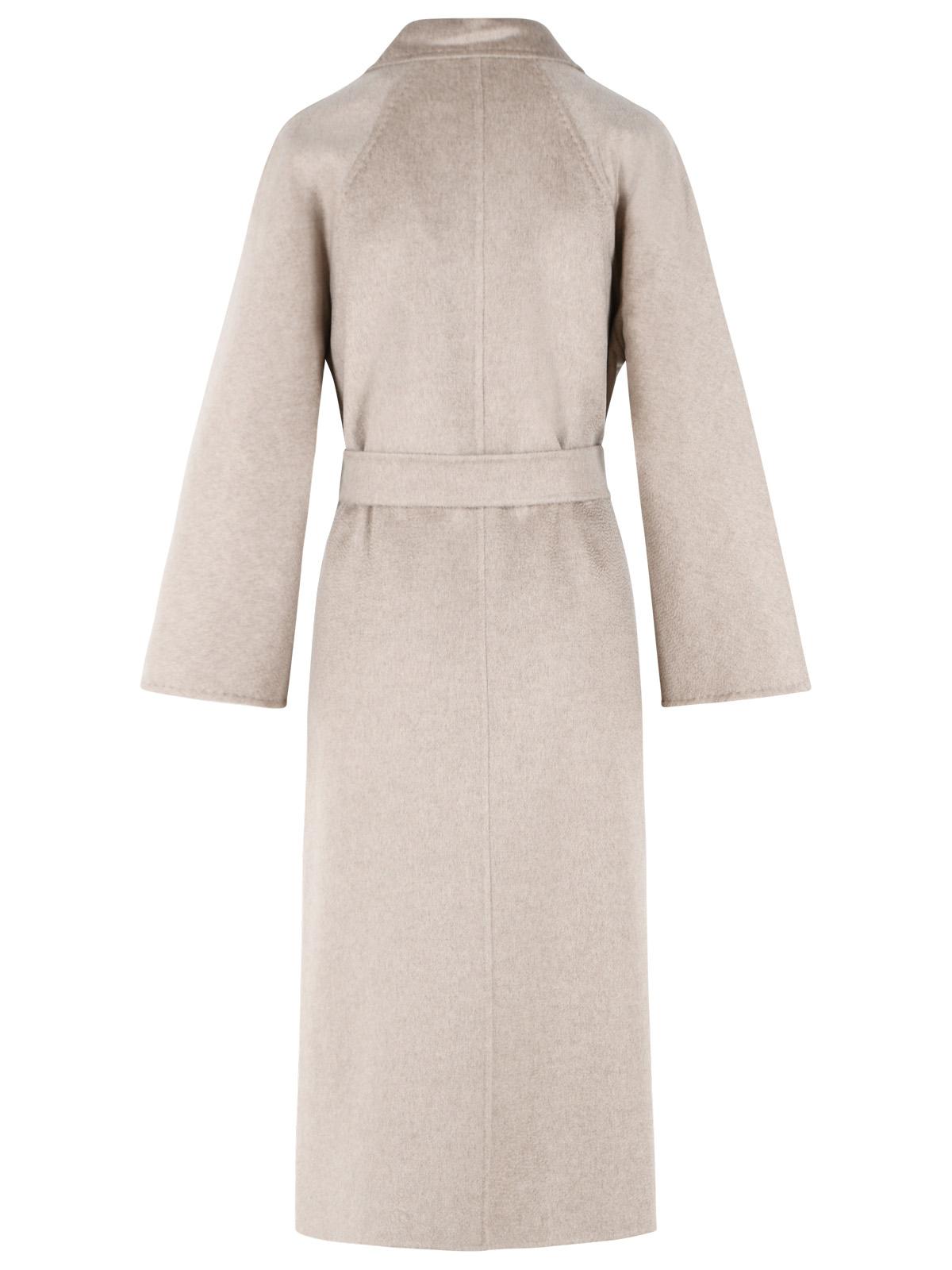 Max Mara 'Icon Ludmilla' Sand Beige Cashmere Coat