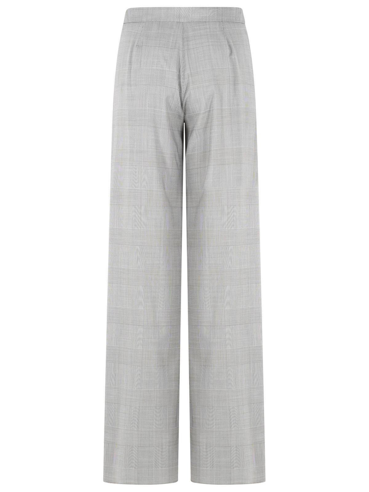 Max Mara 'Netto' Olive Green Prince Of Wales Wool Pants