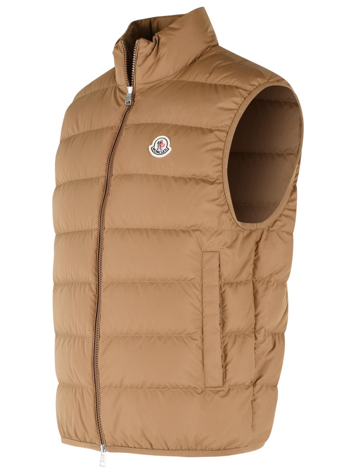 Moncler 'Contrin' Brown Polyester Vest