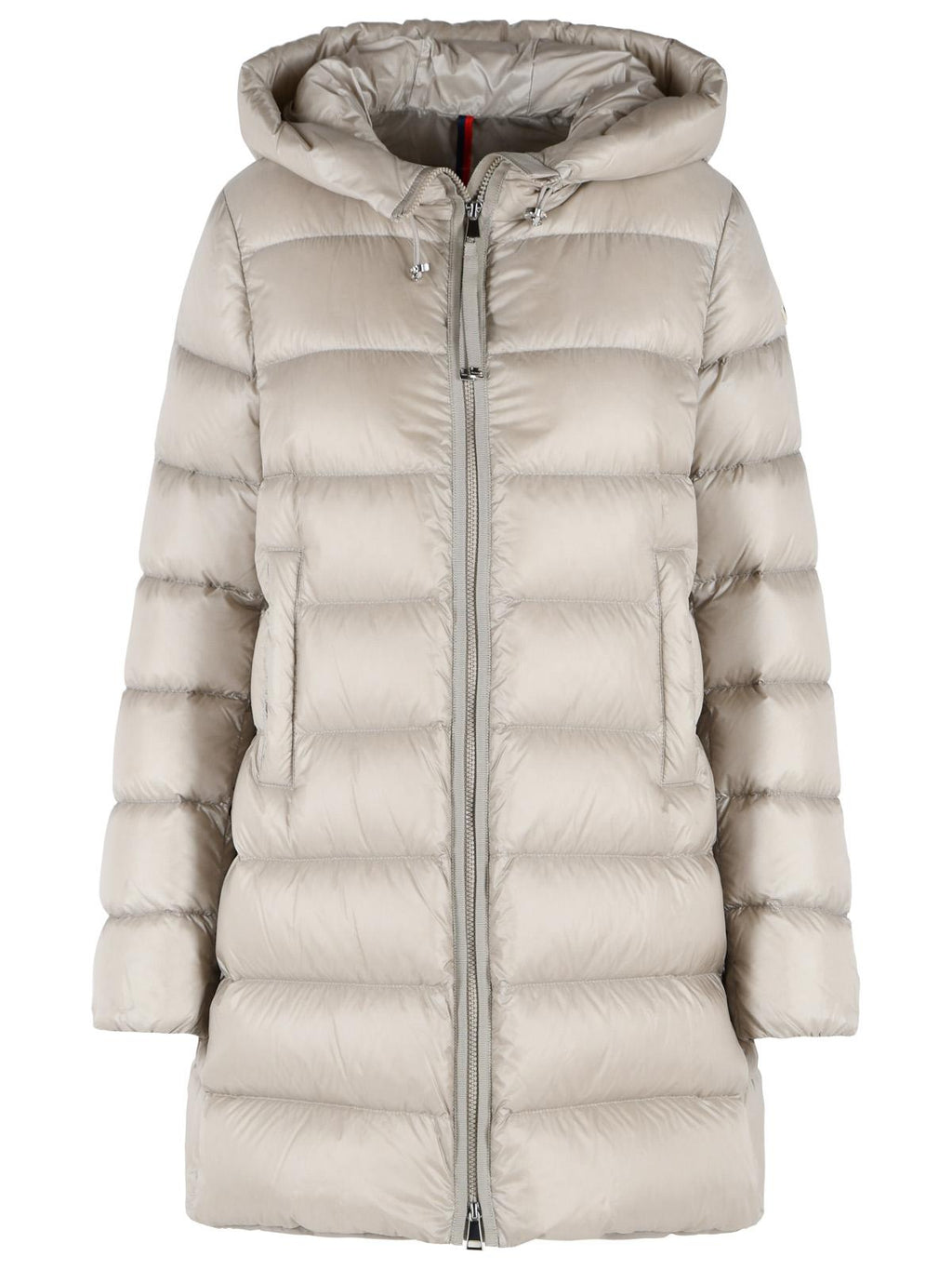 Moncler 'Suyenne' Light Beige Polyamide Down Jacket