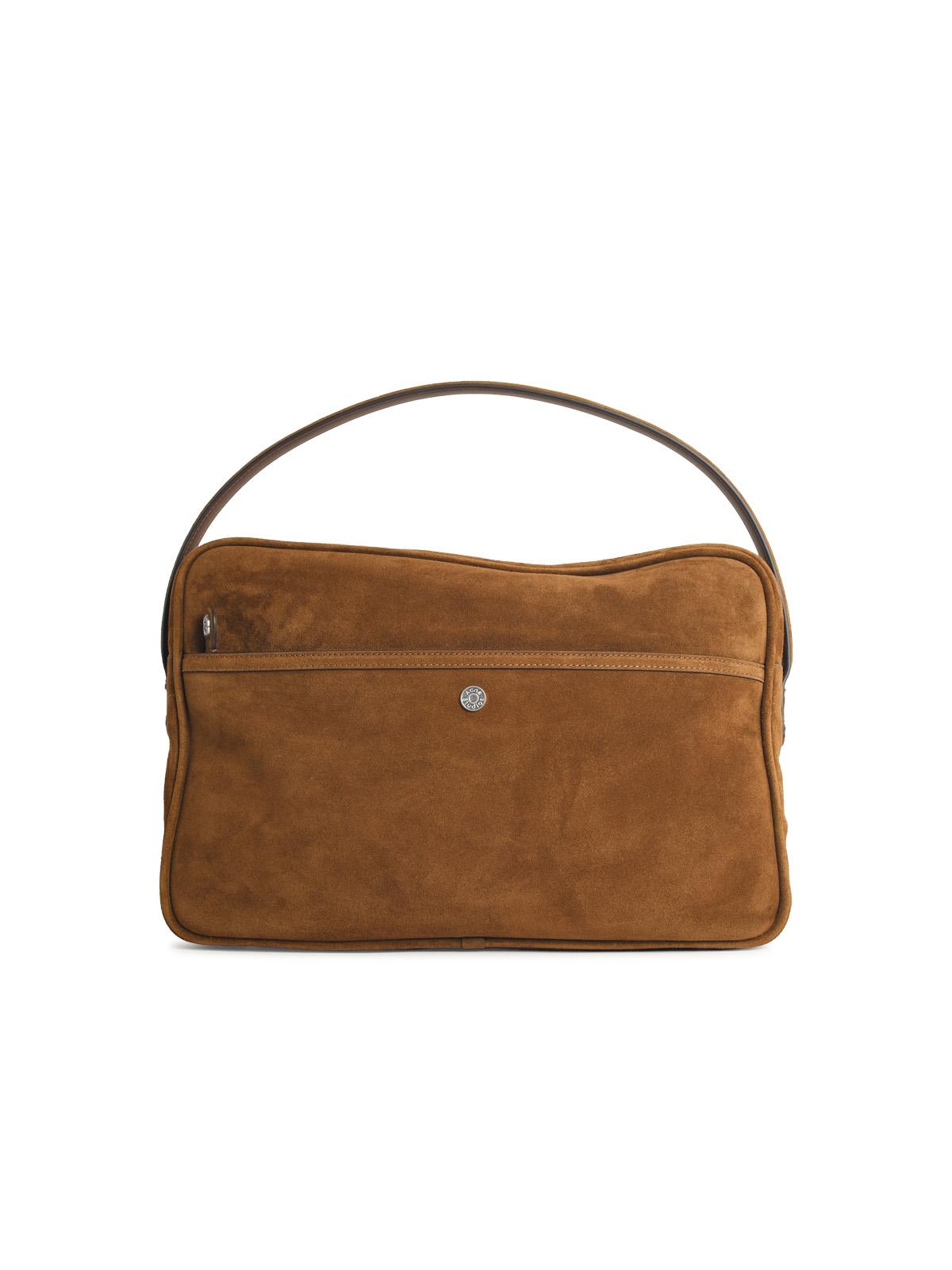 Acne Studios 'Camero' Brown Cognac Suede Bag