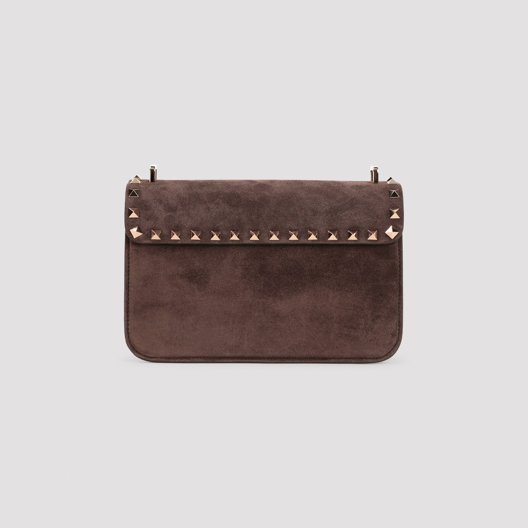 Valentino Garavani Rockstud Suede Small Shoulder Bag