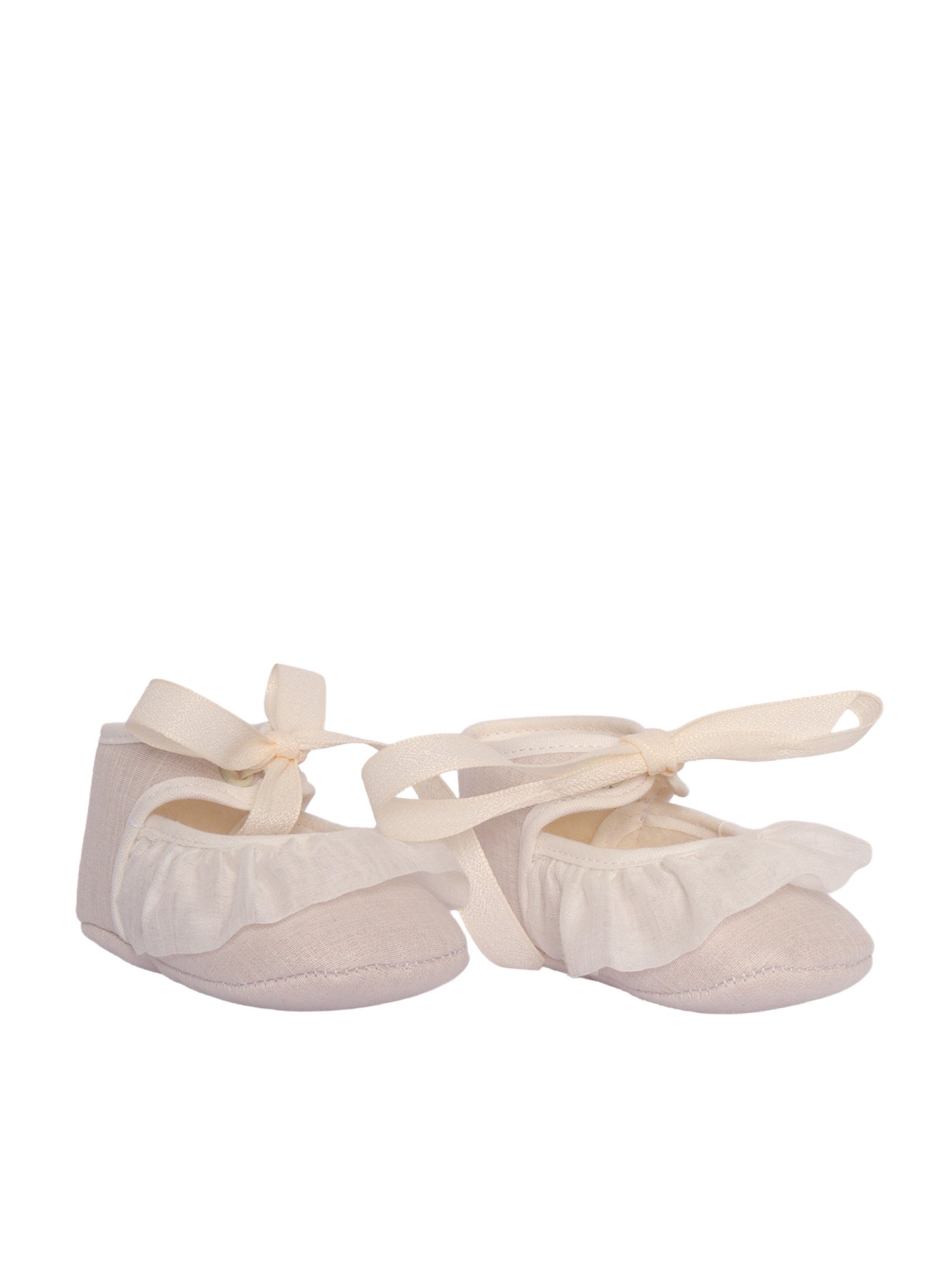 Paz Rodriguez Woven Newborn Shoes "Esencial"
