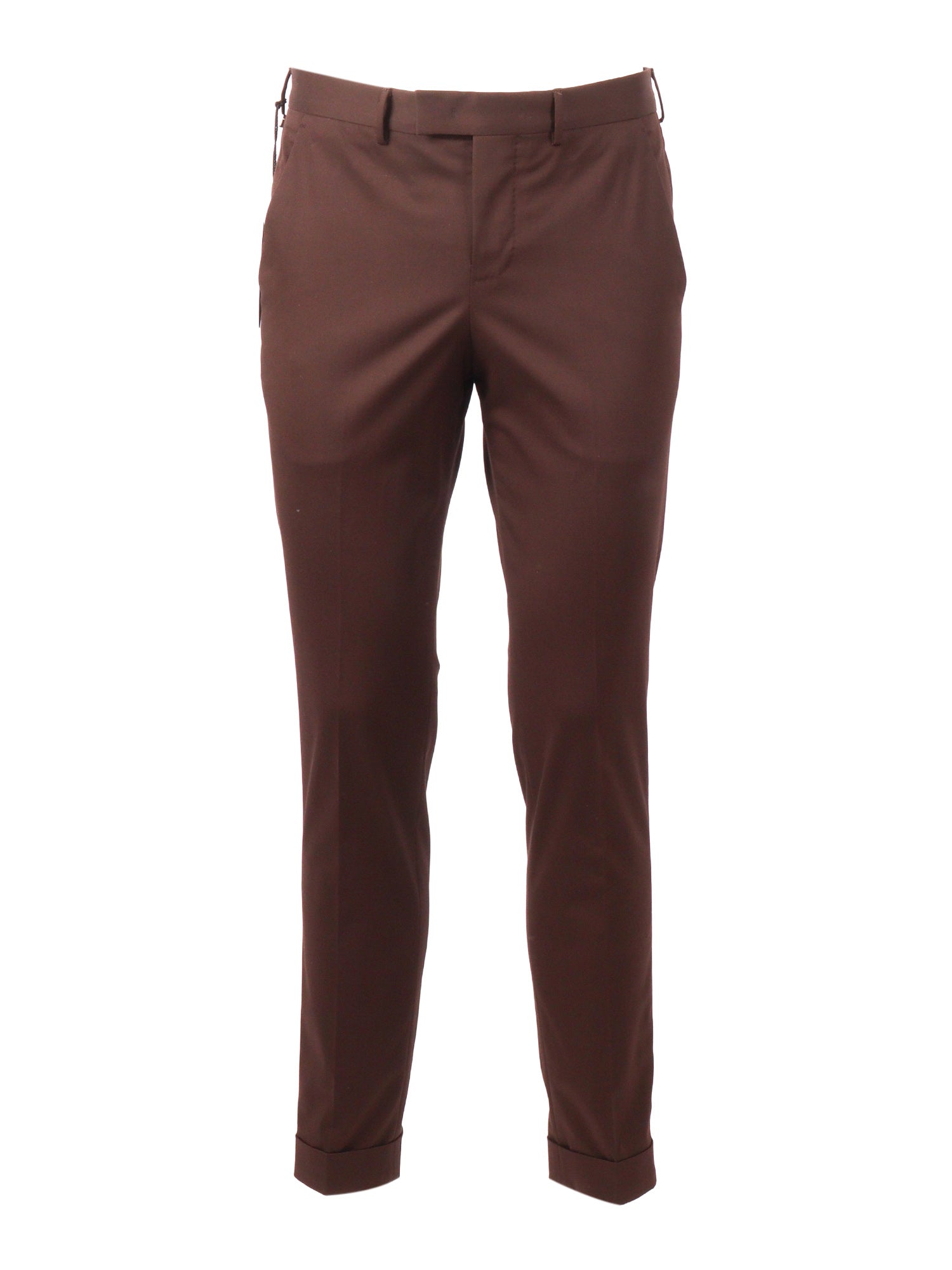 Pt01 Master, Flat Front, Diagonal Pockets, Flap Back Pockets, Turn Up