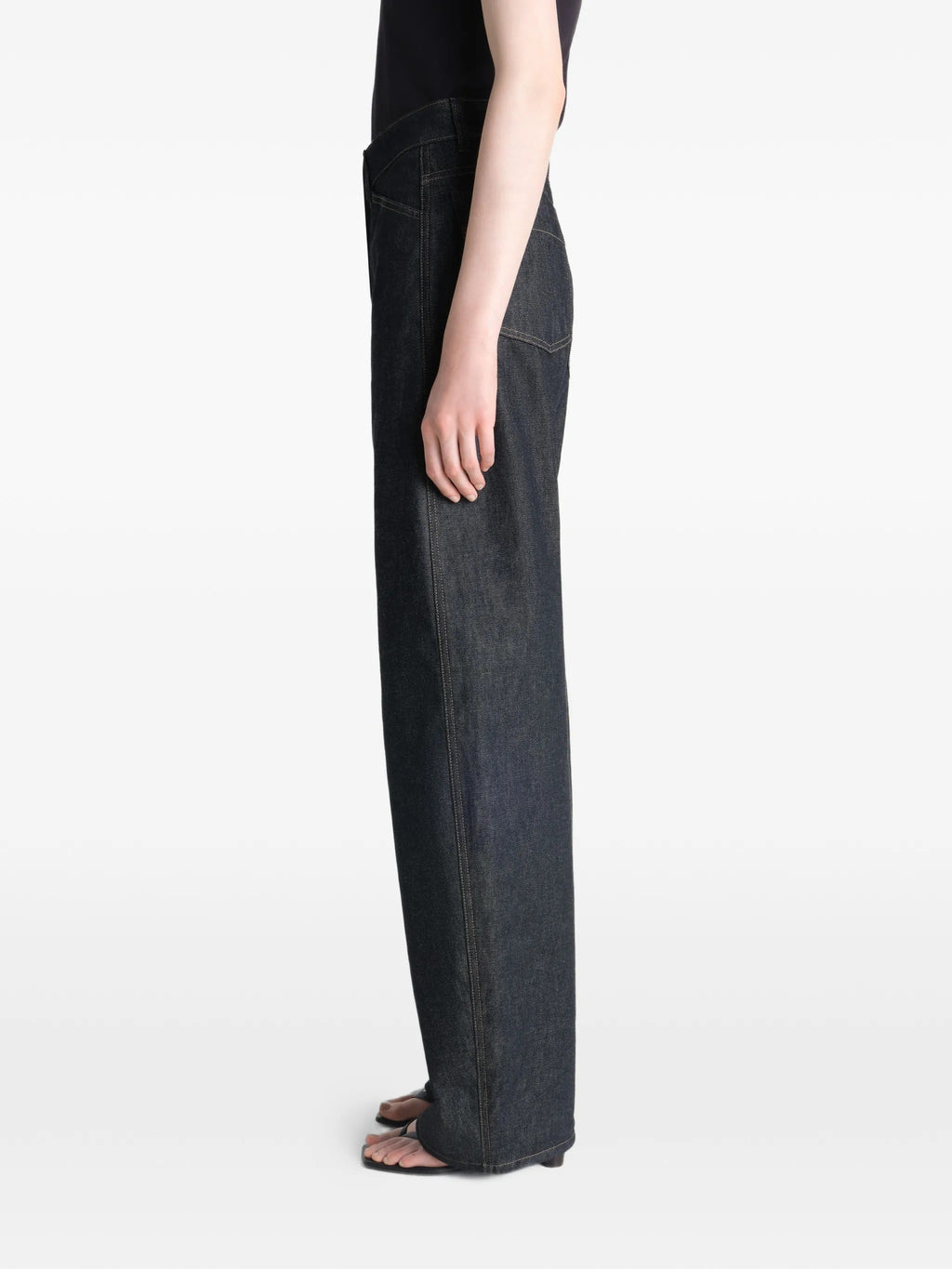 Lemaire High Waisted Curved Pants