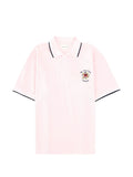 Drole De Monsieur Polo Piqué Slogan Rose
