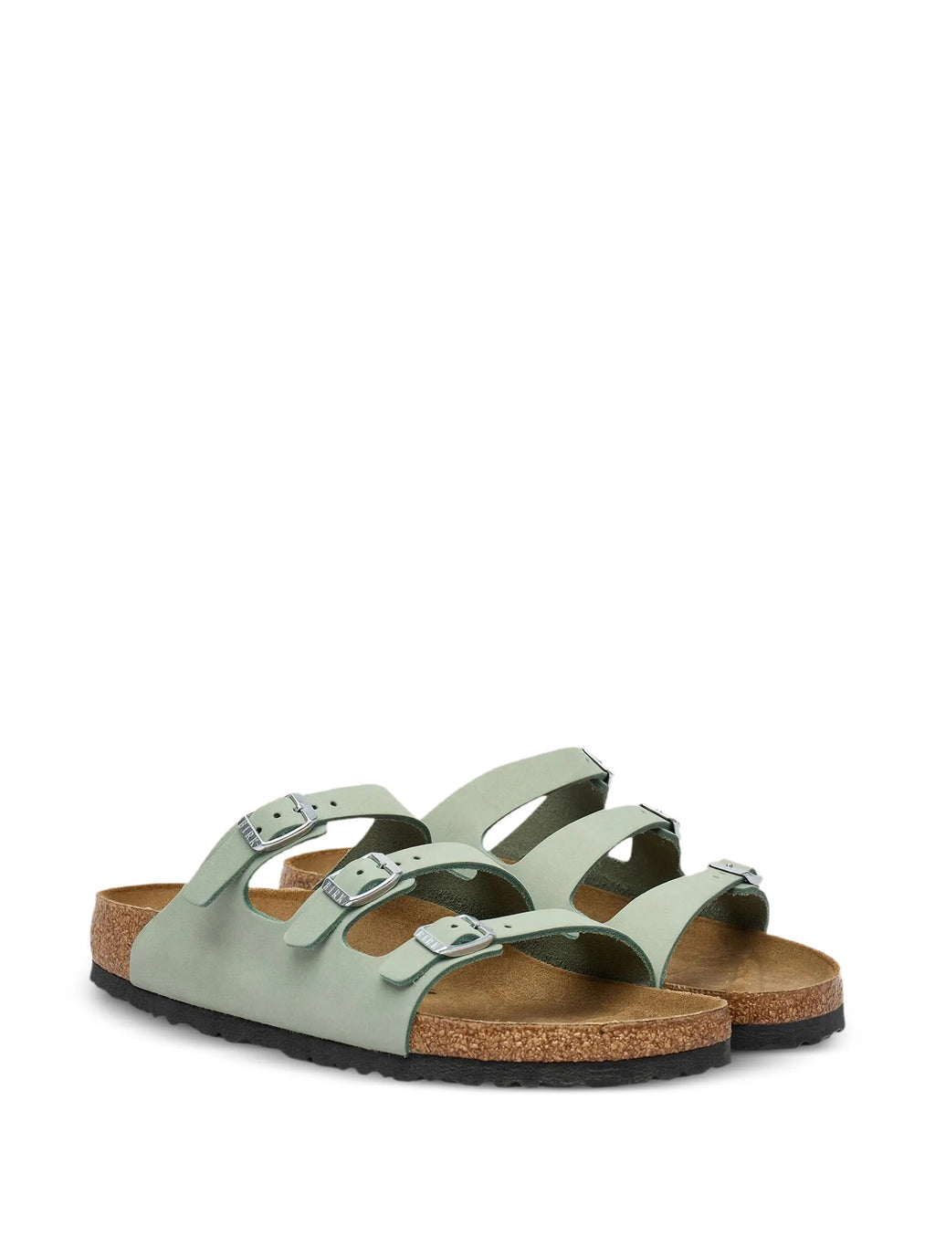 Birkenstock Florida Pure Sage, Nubuck Leather