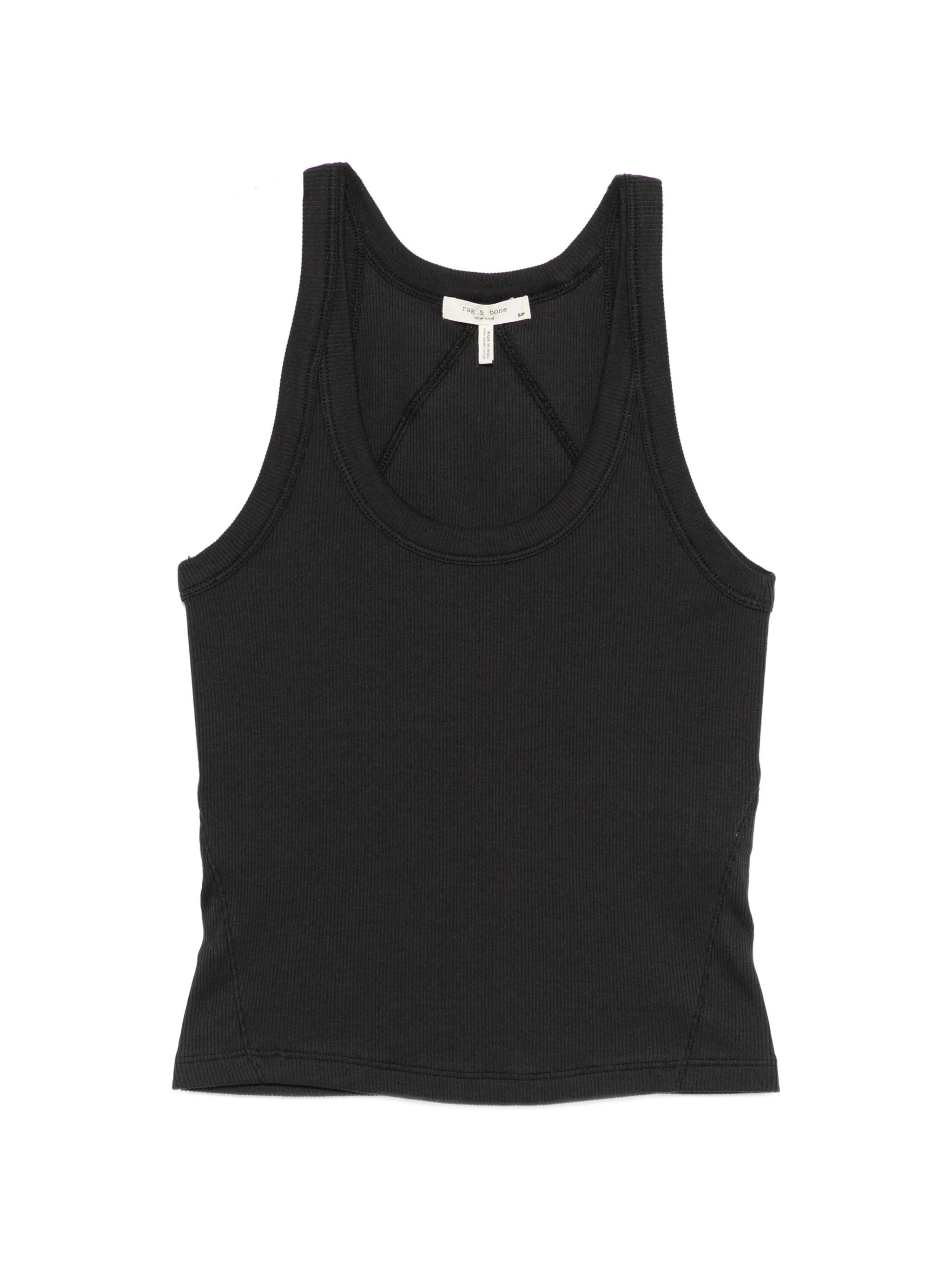 Rag & Bone The Essential Rib Wide String Tank