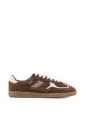 Alohas Tb.490 Rife Cocoa & Off White Leather Sneakers