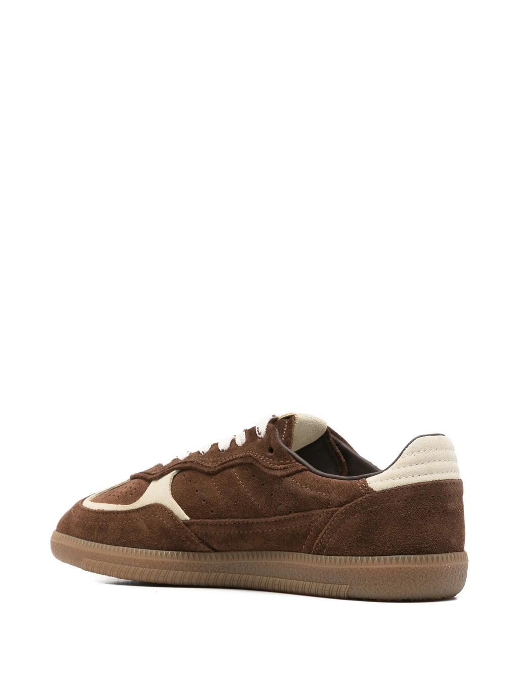 Alohas Tb.490 Rife Cocoa & Off White Leather Sneakers