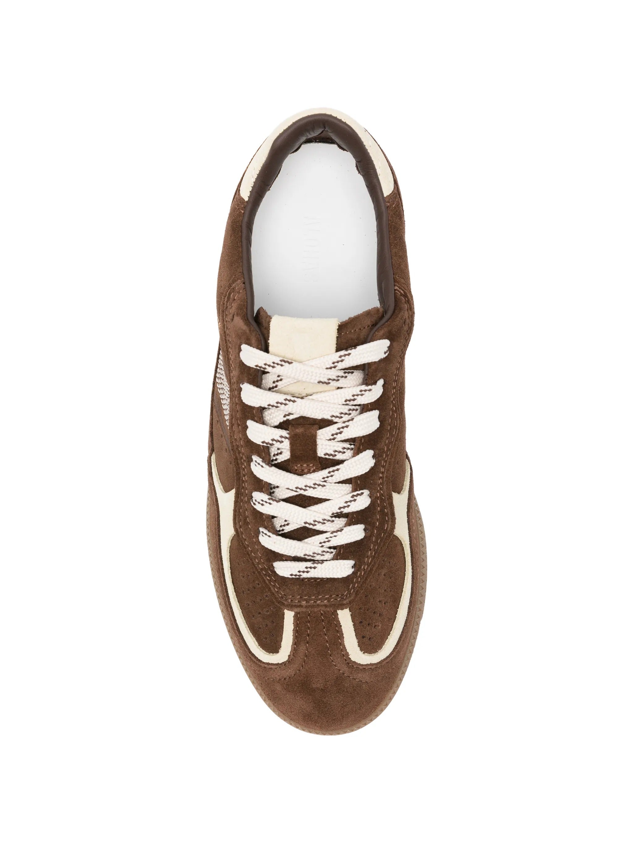 Alohas Tb.490 Rife Cocoa & Off White Leather Sneakers