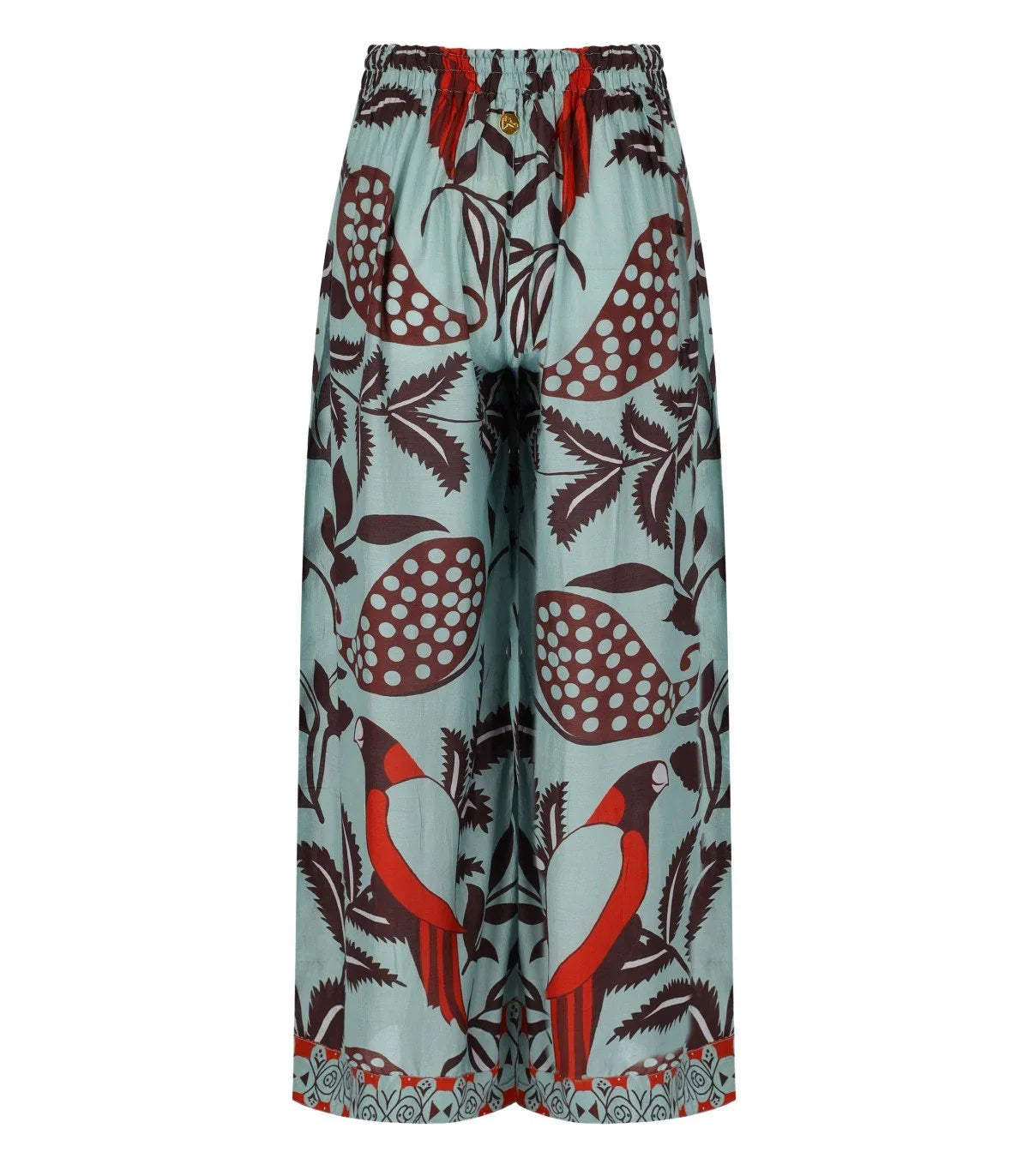 Pahiesa Formentera Light Blue And Brown Pants