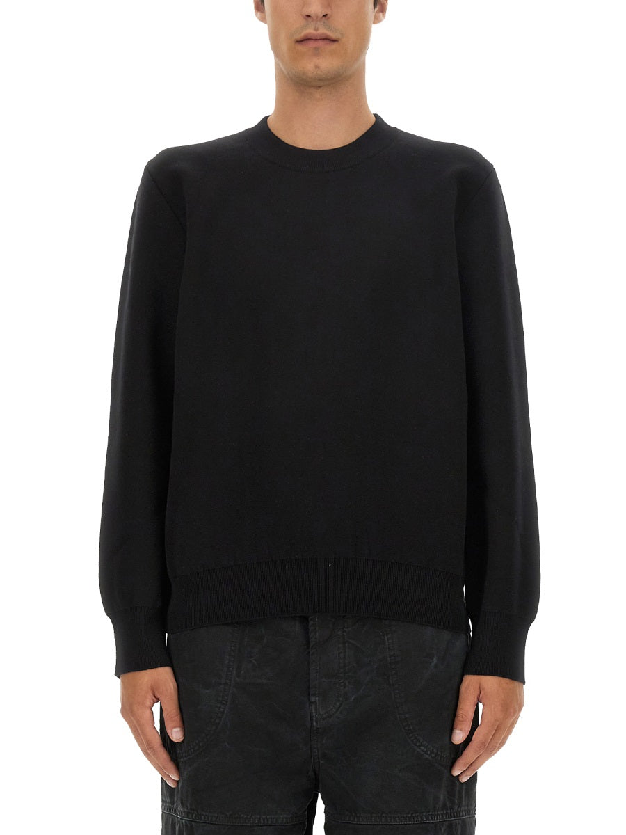 Off White Sweatshirt With Logo