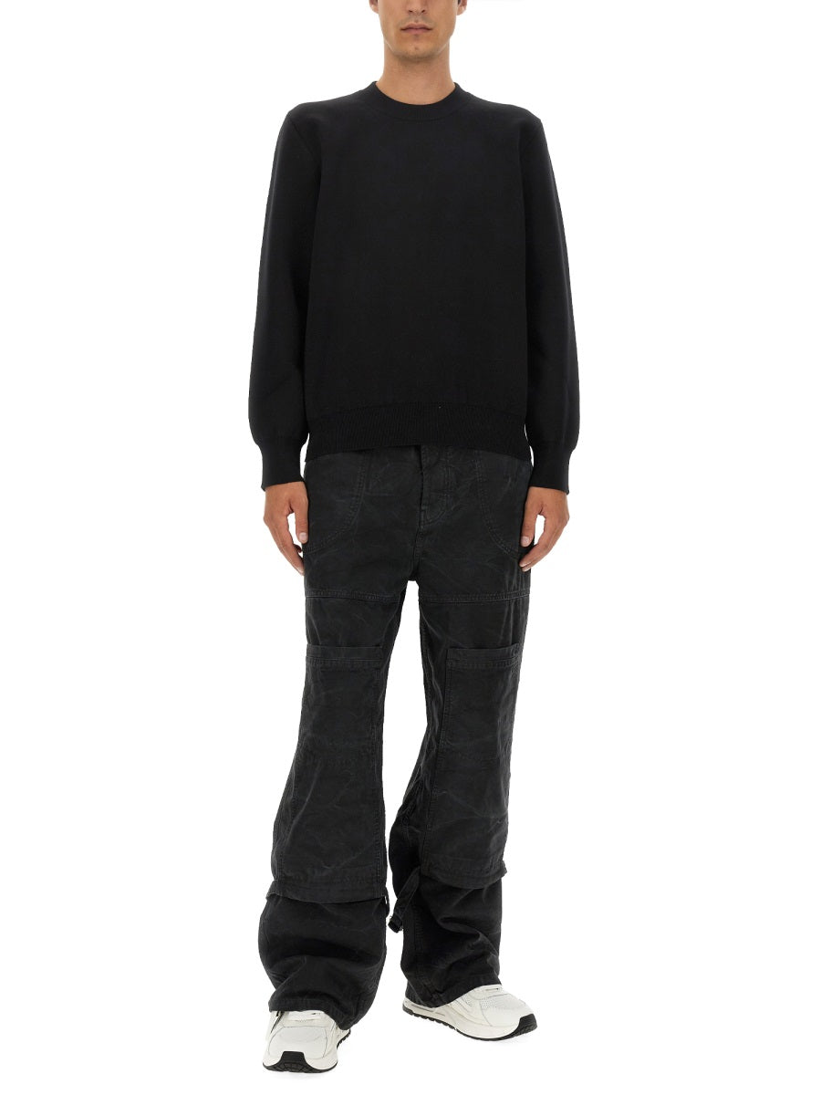 Off White Sweatshirt With Logo
