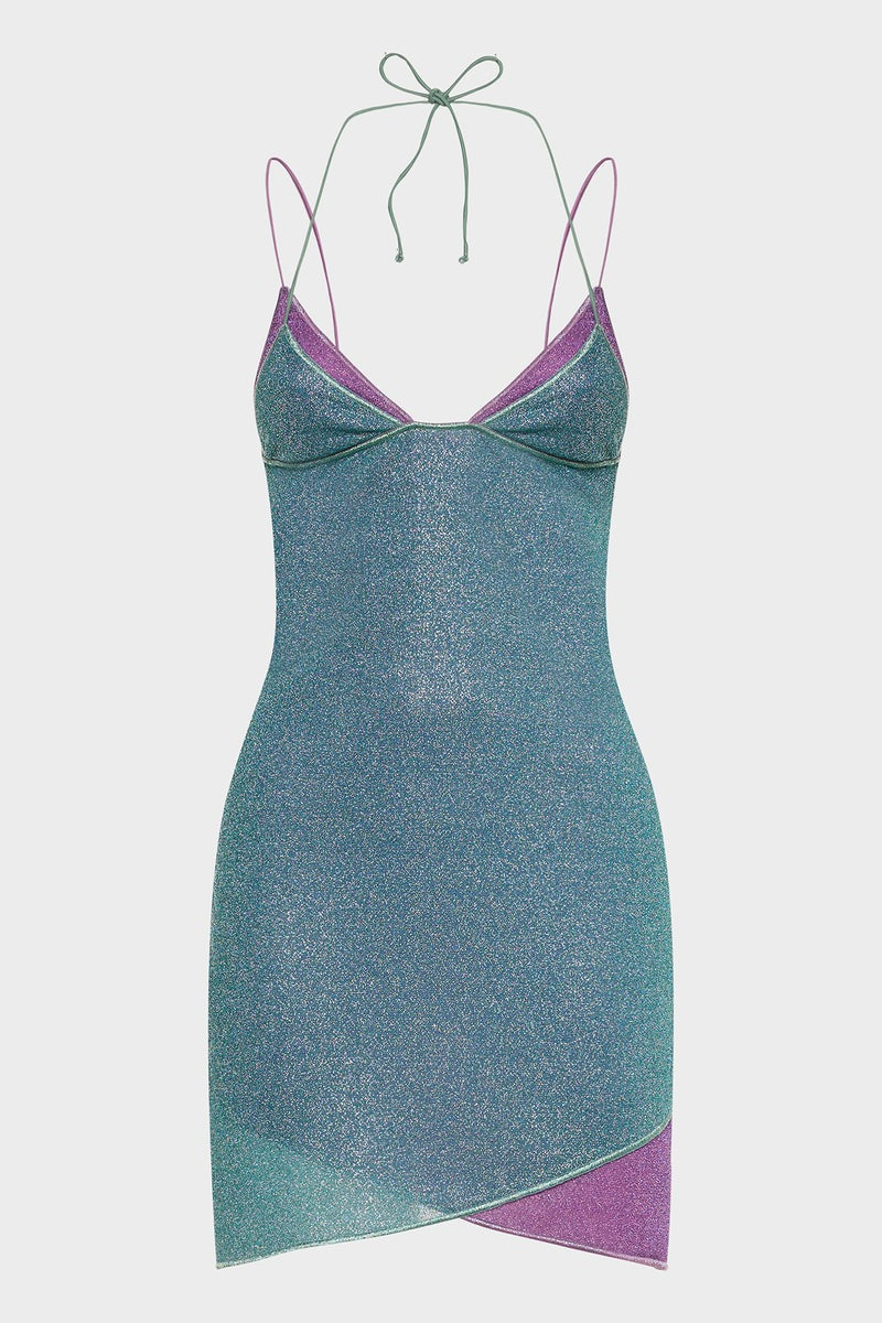 Oseree Lumiere Double Mini Dress
