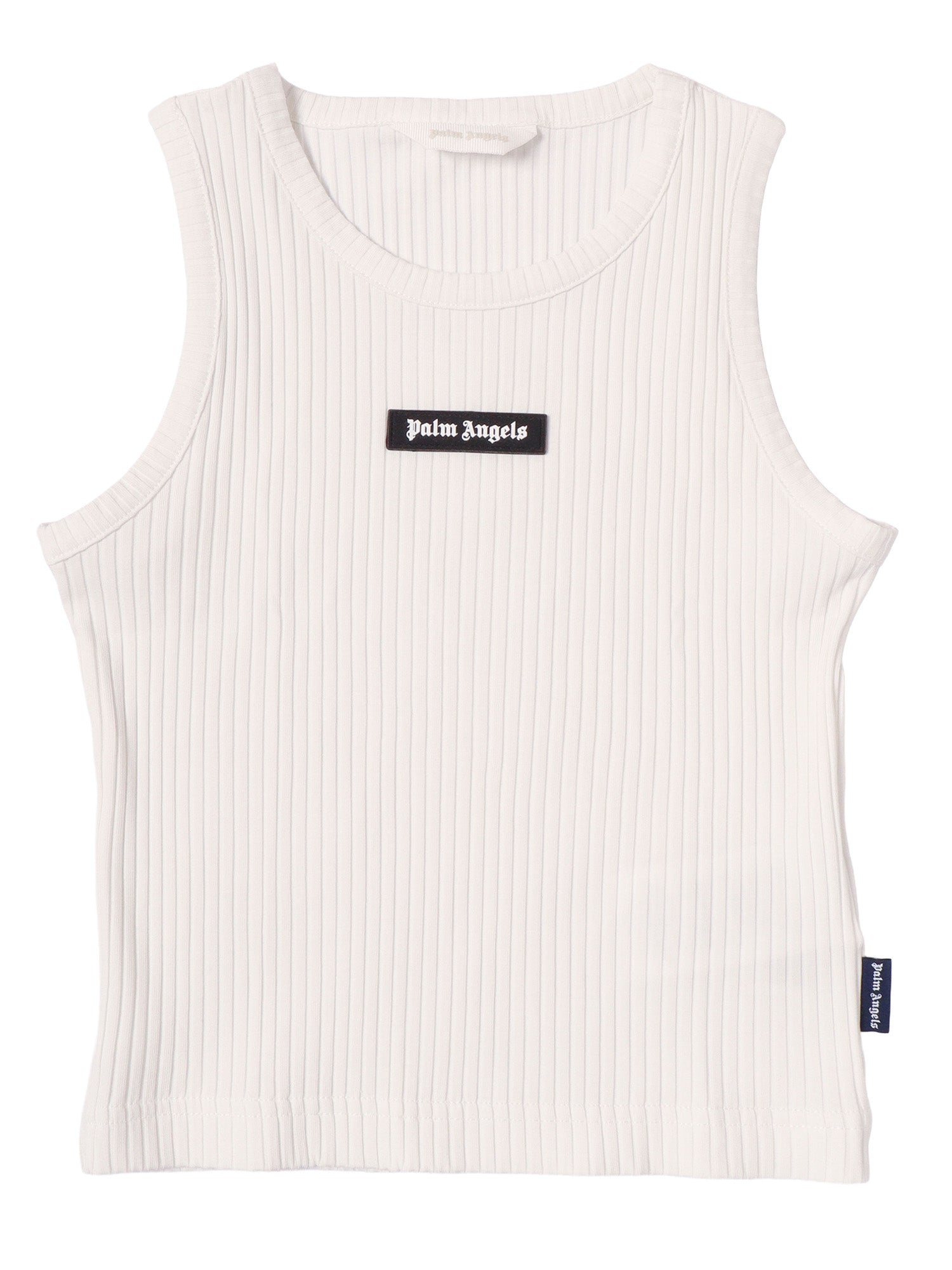Palm Angels Logo Rib Tank Top Girl