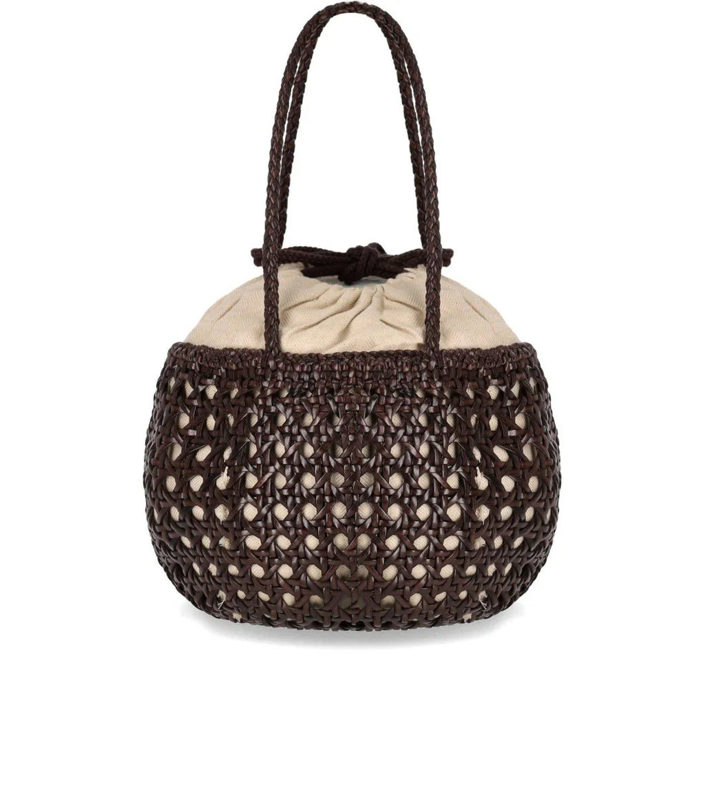 Dragon Diffusion Juventus Brown Handbag