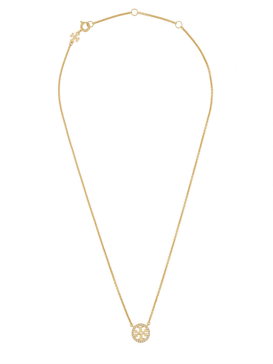 Tory Burch Collana "Miller" Pavè