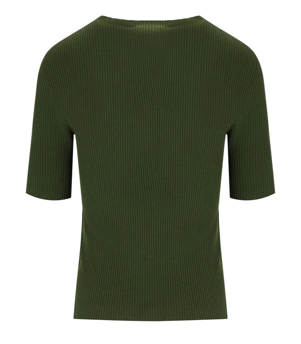 K.K. Dark Green Top