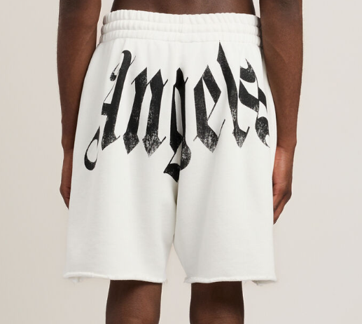 Palm Angels Big Waist Logo Sweatshorts