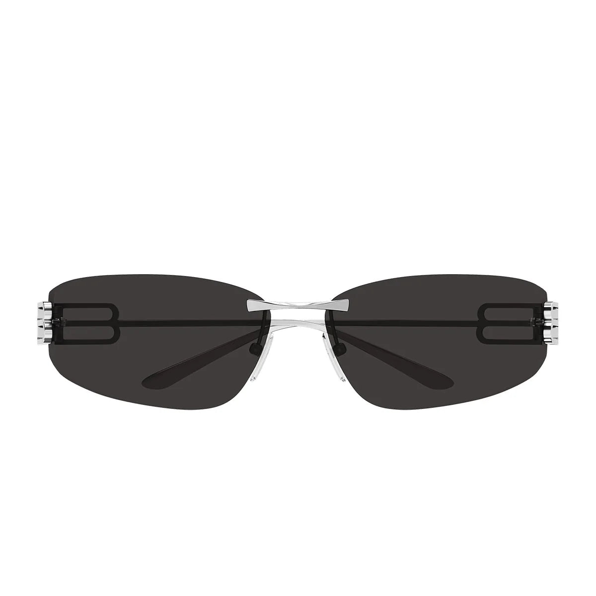 Balenciaga Sunglasses Bb0484 S 002 Ruthenium/Grey Women