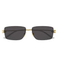 Bottega Veneta Sunglasses Bv1126 S 002 Gold/Grey Men