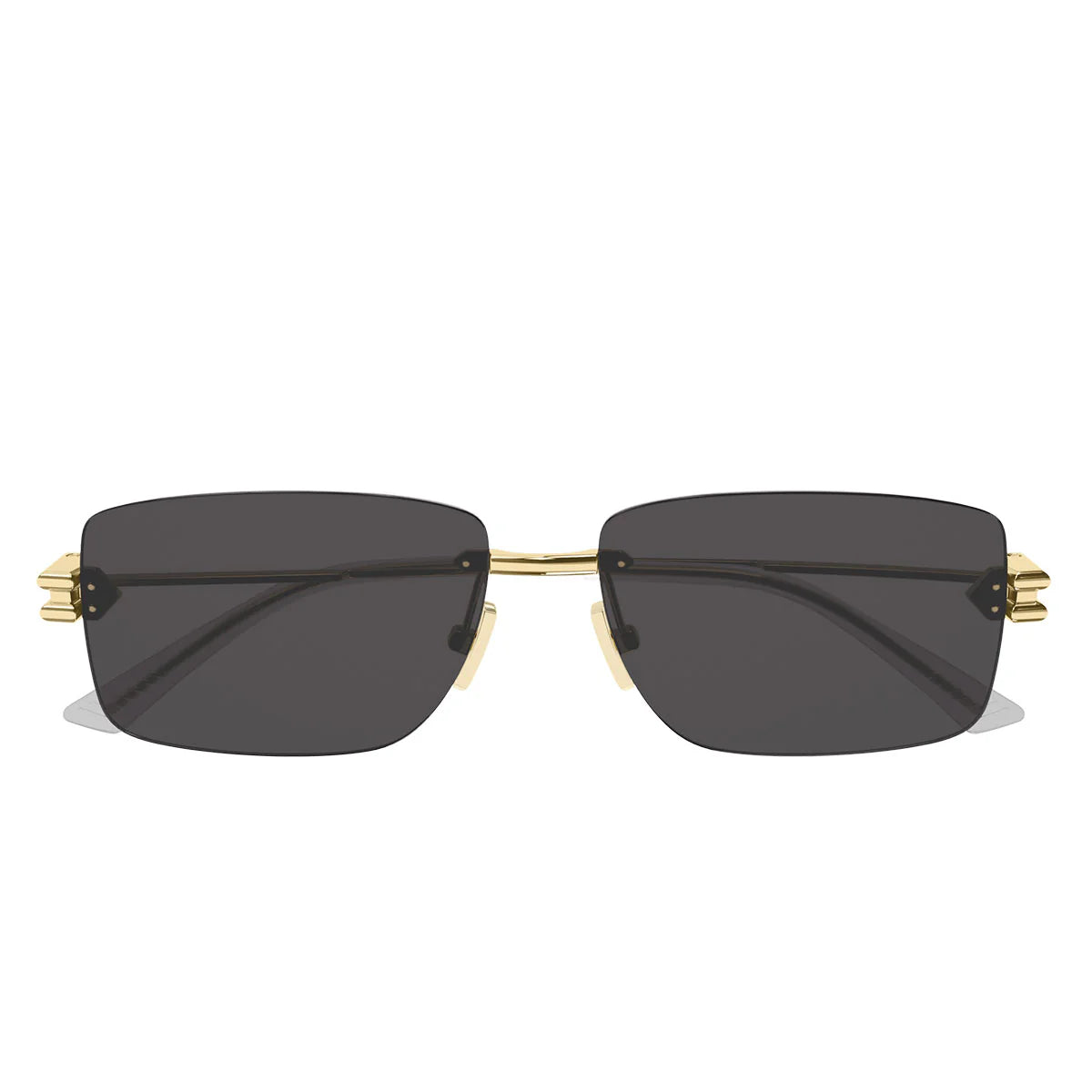 Bottega Veneta Sunglasses Bv1126 S 002 Gold/Grey Men