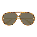 Bottega Veneta Sunglasses Bv1274 S 005 Gold/Brown Unisex