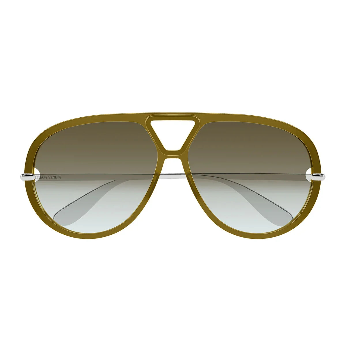 Bottega Veneta Sunglasses Bv1274 S 006 Silver/Green Unisex