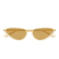 Bottega Veneta Sunglasses Bv1346 S 003 Yellow/Brown Women